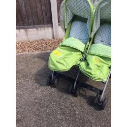 Baby weavers twin stroller vgc can deliver