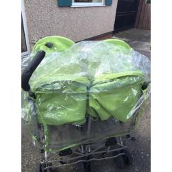 Baby weavers twin stroller vgc can deliver