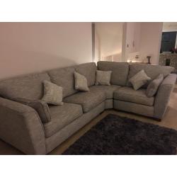 Corner sofa showroom condition