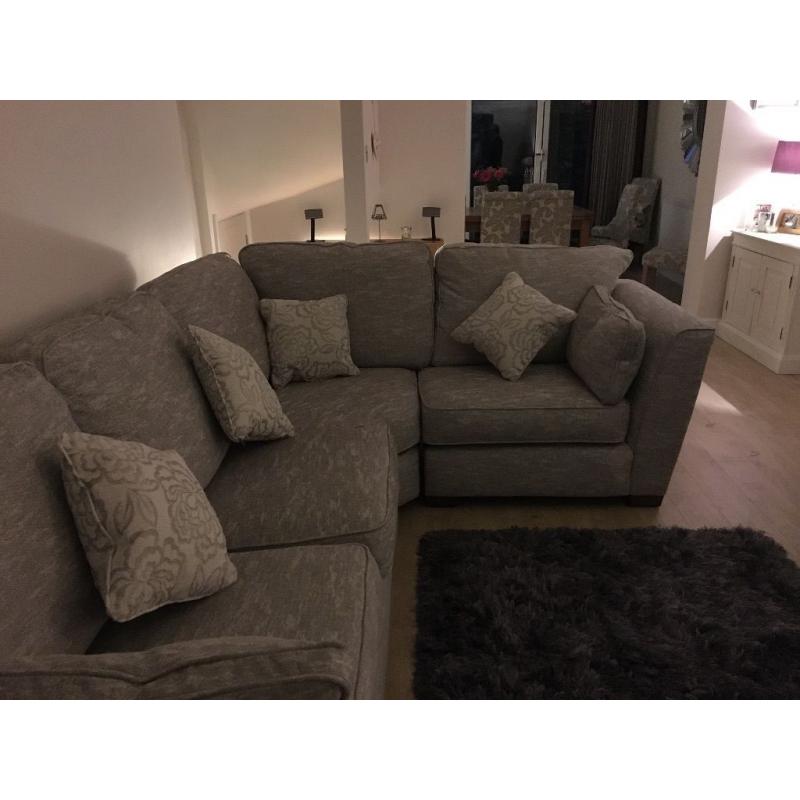 Corner sofa showroom condition