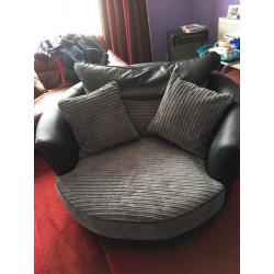 Comfy swivel chair