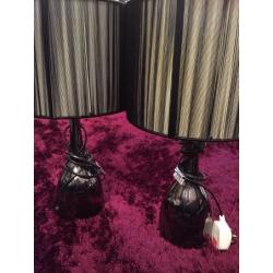 Brand new set of 2 table lamps