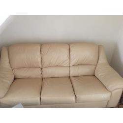 Leather sofa