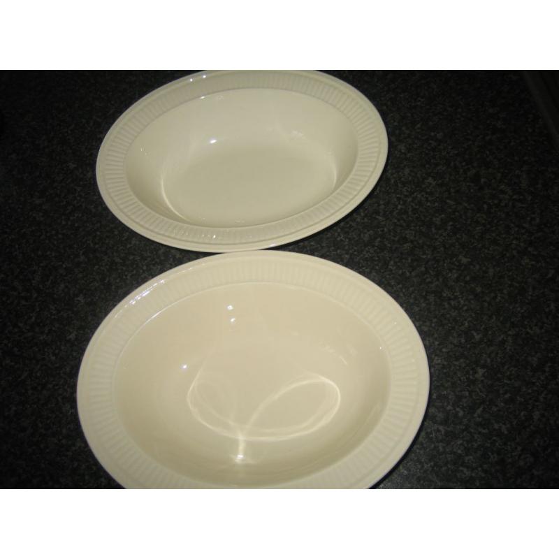 2 off Wedgewood cream serving dishes