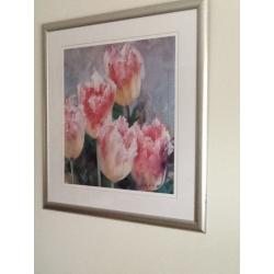 Large tulip print picture