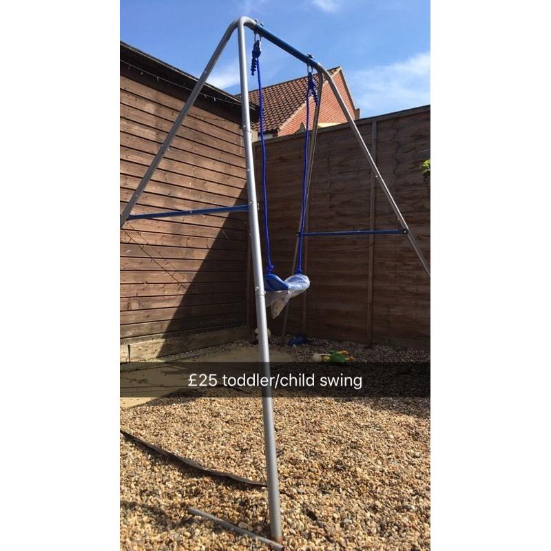 Toddler and Childs swing