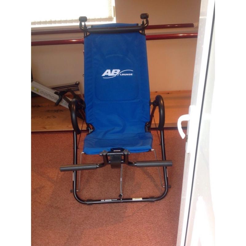 Sideways stepper and Ab cruncher for sale