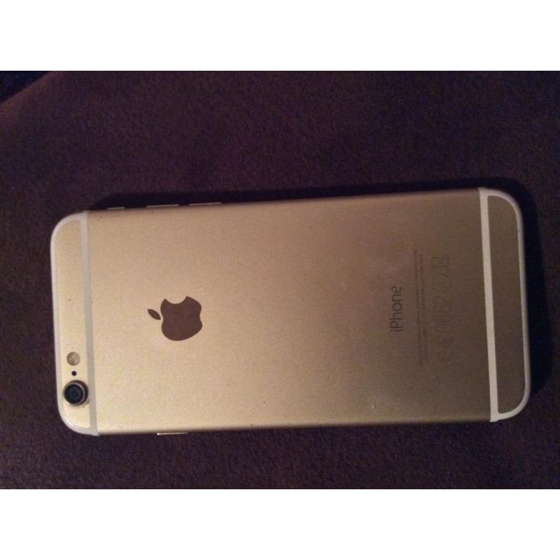 Apple iPhone 6 Gold 16 gb factory unlocked mint