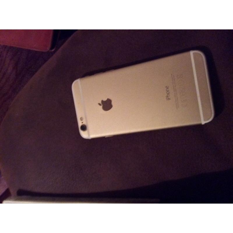 Apple iPhone 6 Gold 16 gb factory unlocked mint