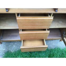 Solid wood sideboard