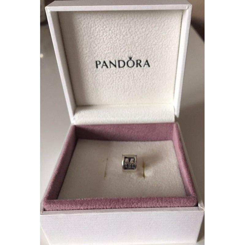 Genuine Pandora M Charm