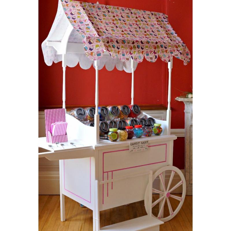 Beautiful Candy cart to buy.