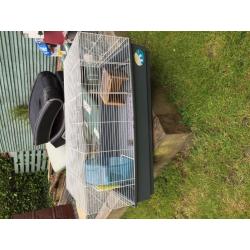 Pygmy hedgehog cage and wheel