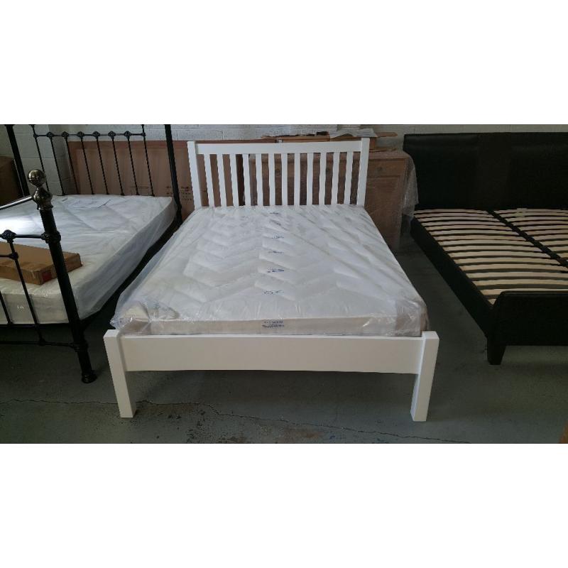 BRAND NEW John Lewis Wilton Double Bed in White ***CAN DELIVER***