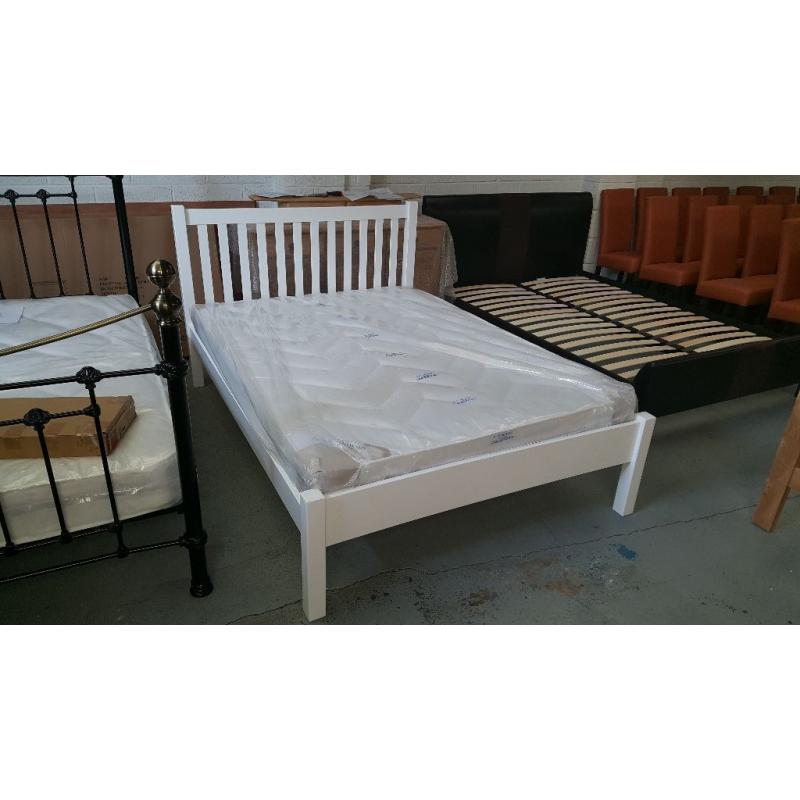 BRAND NEW John Lewis Wilton Double Bed in White ***CAN DELIVER***