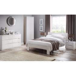 BRAND NEW Julian Bowen Manhattan White High Gloss Bedroom furniture ***CAN DELIVER***