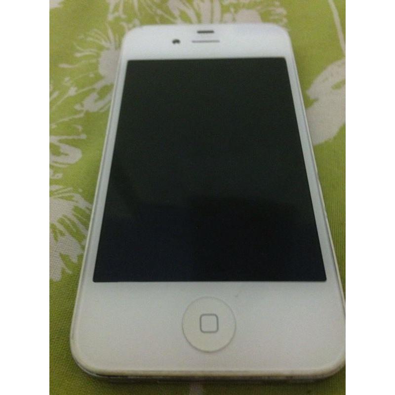 iPhone 4s white great condition