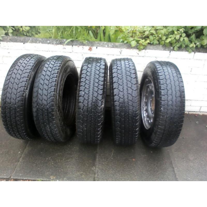 Toyota hilux wheels+tyres.mitsubishi,isuzu etc