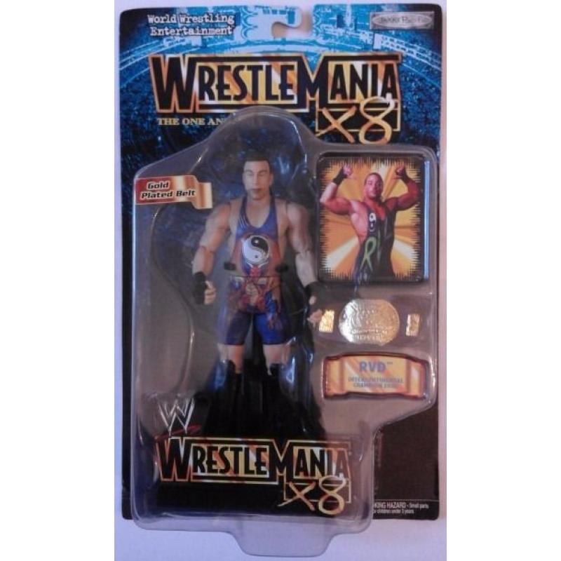 WWE RVD Wrestlemania X8 figure