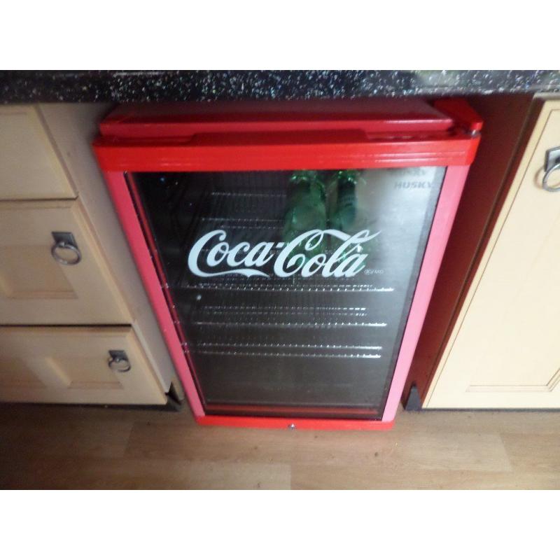 coca cola fridge