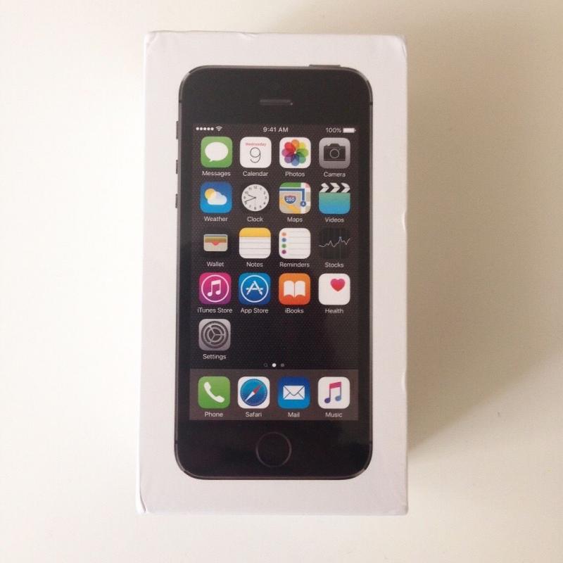 Apple iPhone 5S 02 Brand New and Sealed Space Grey 16GB