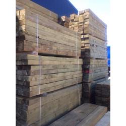 Brand New Grade A Timber Wooden Sleepers for Sale,