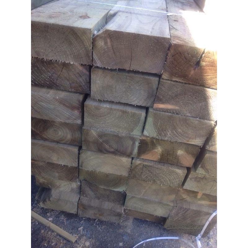 Brand New Grade A Timber Wooden Sleepers for Sale,