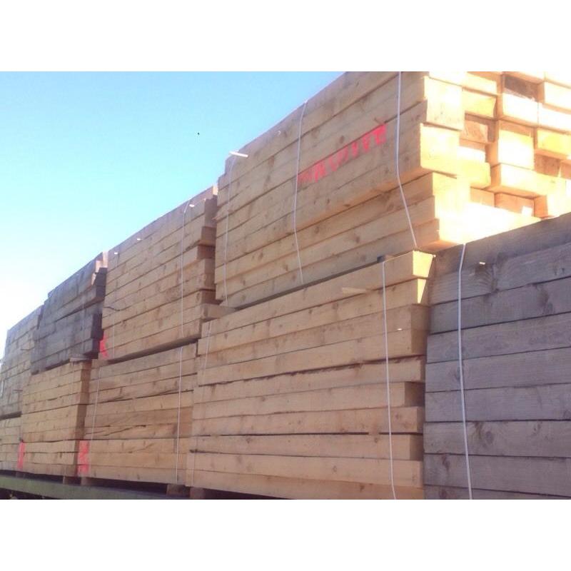 Brand New Grade A Timber Wooden Sleepers for Sale,