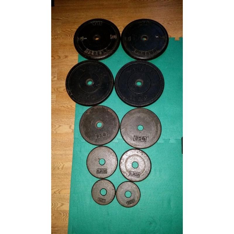 57kg weights