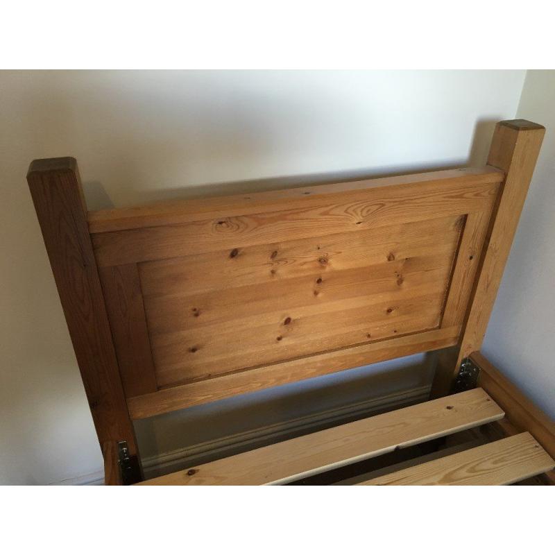 Solid Pine Handmade Single Bed