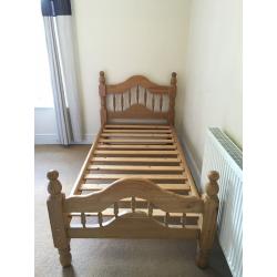 Solid Pine Single Bed