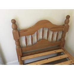 Solid Pine Single Bed