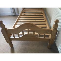 Solid Pine Single Bed