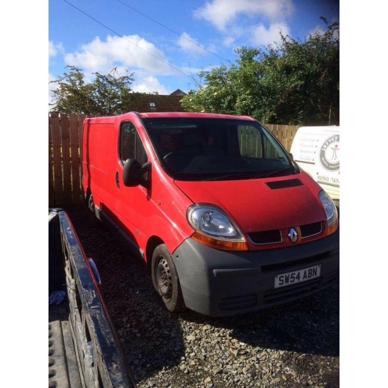 *** Renault traffic 2004 moted and tax swap px ***