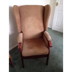 HIGH back Chair , very sturdy , solid , very comfortable, well made