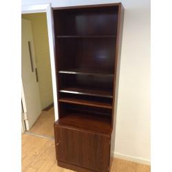 Stunning vintage rosewood Danish bookcase