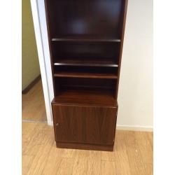 Stunning vintage rosewood Danish bookcase