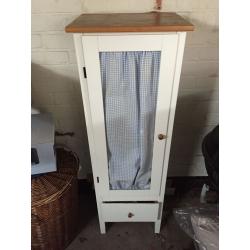 Shabby chic white bedroom bathroom wardrobe cupboard