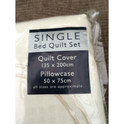 Single bed quilt set