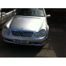 Mercedes C200 automatic with panoramic roof