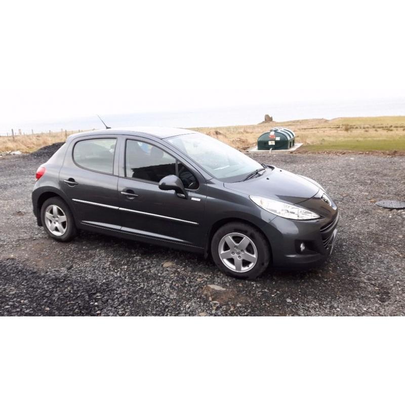 Metalic Grey Peugeot 207 Limited Edition