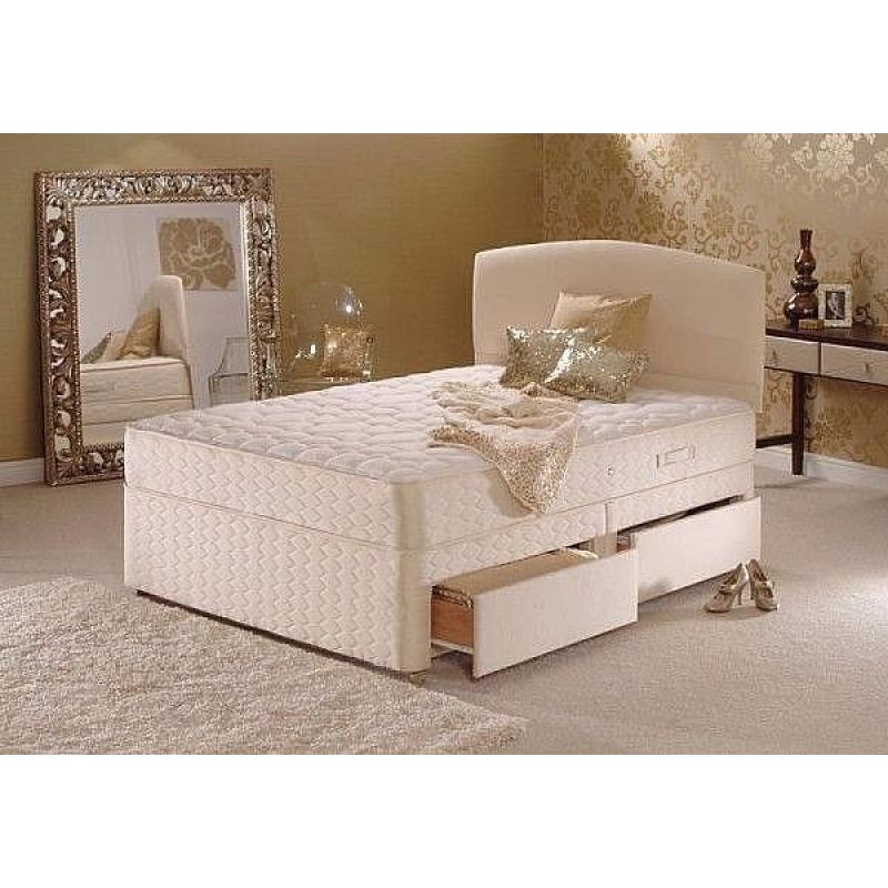 NEW Top of the Range King Drawer Divan Bed RRP 800 pounds No reasonable Offer refused *Free