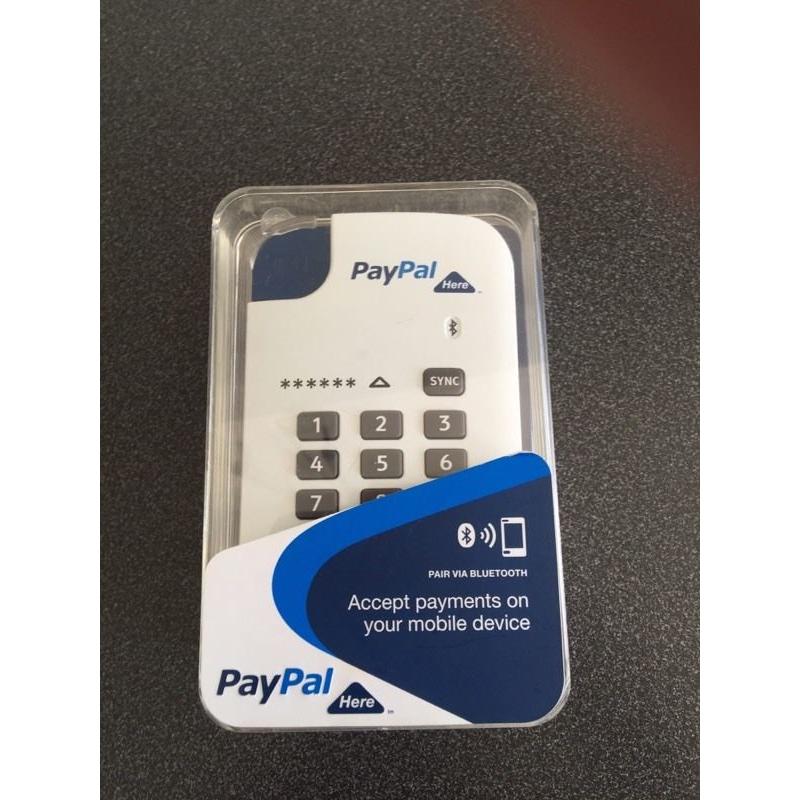 Pay pal card reader