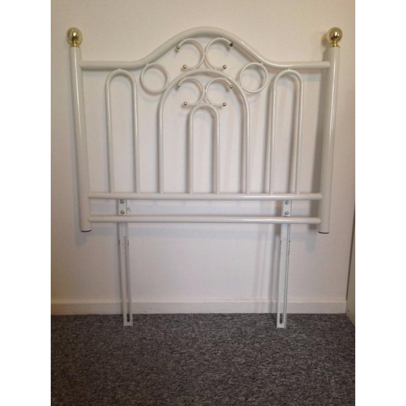 Single Bed Metal Headboard