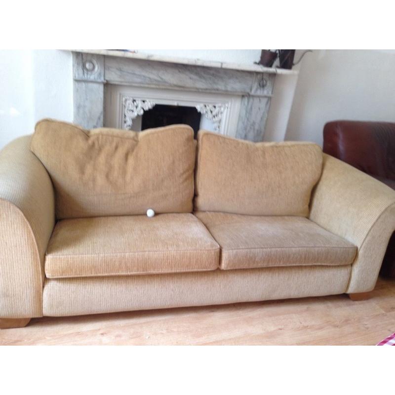 LIGHT BROWN SOFA