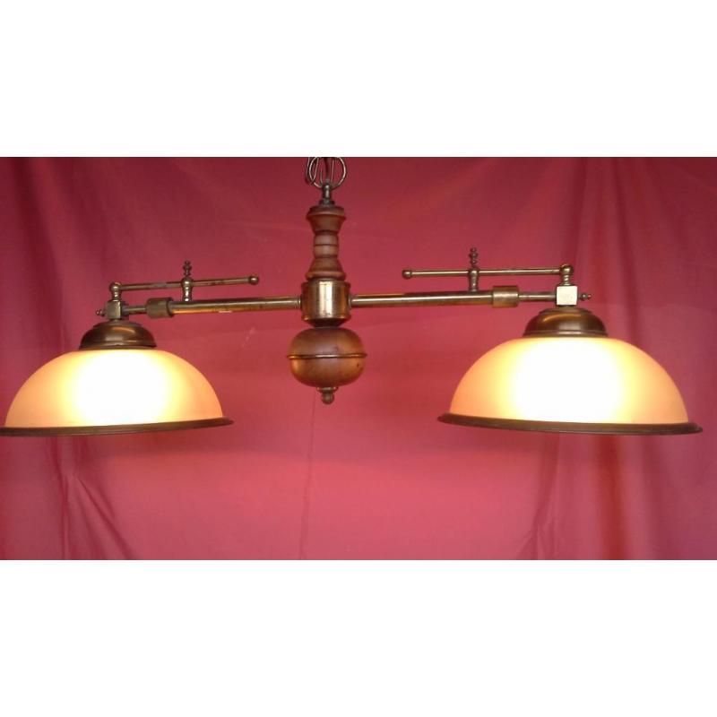 Antique French Twin brass light