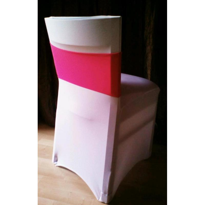 Lycra chair bands x 40 for wedding or party