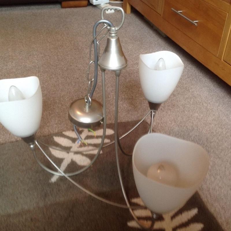 Two ceiling lights, good working order
