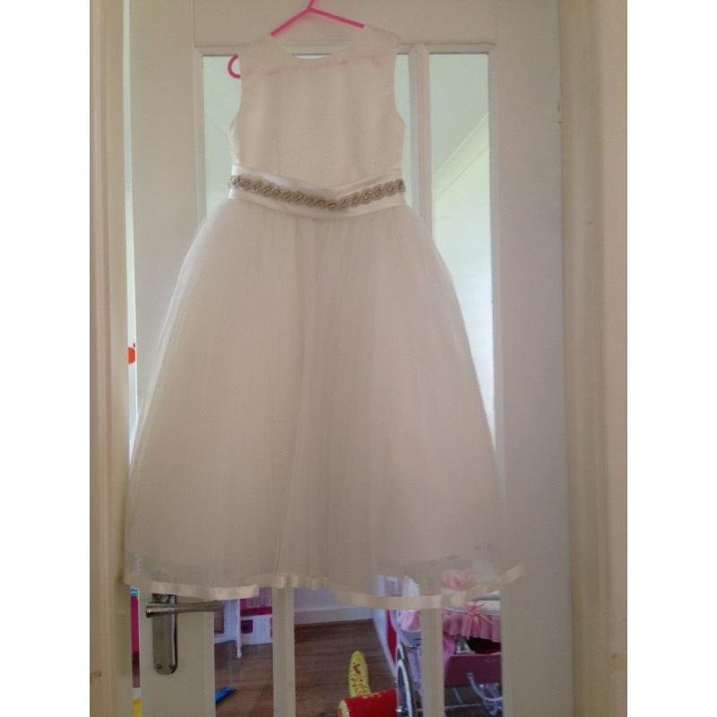 x2 Ivory Flower Girl Dresses