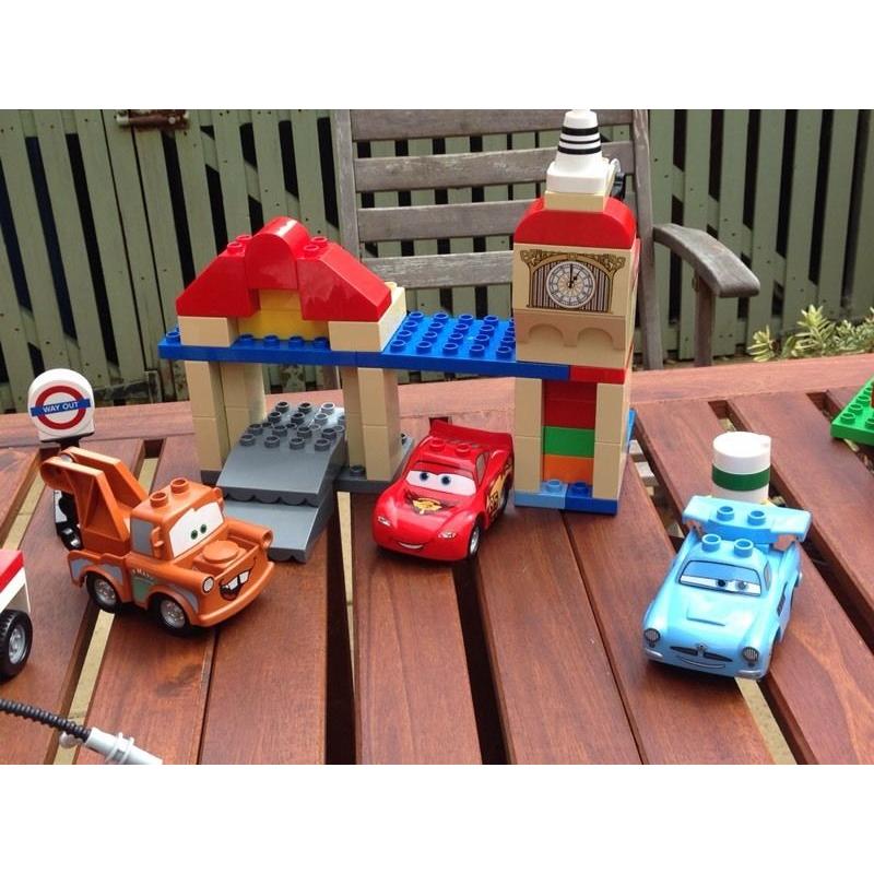 Duplo Lego Lightening McQueen Garsge